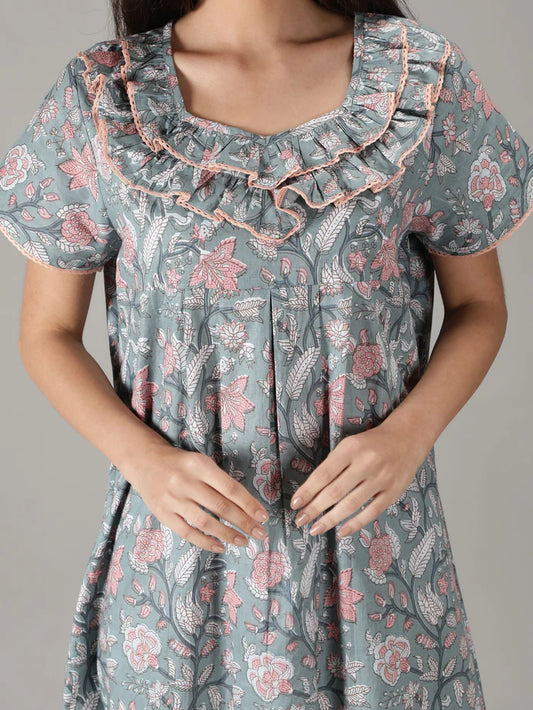 Premium Frills & Laces Nighty